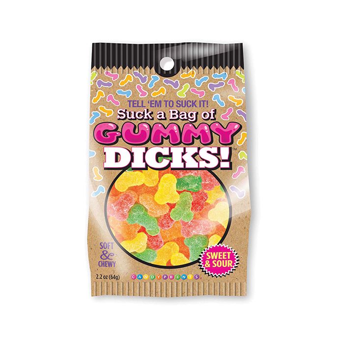 Suck A Bag of Gummy Dicks, Penis Shaped Gummies