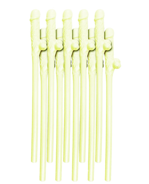 Glow in the Dark Penis Straws