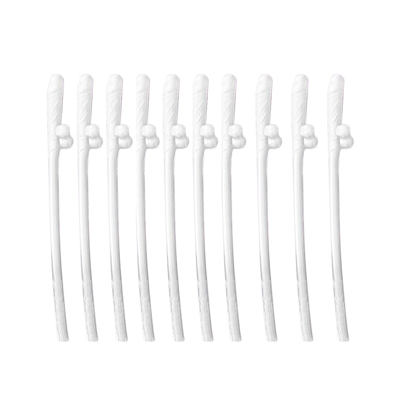 White Penis Straws