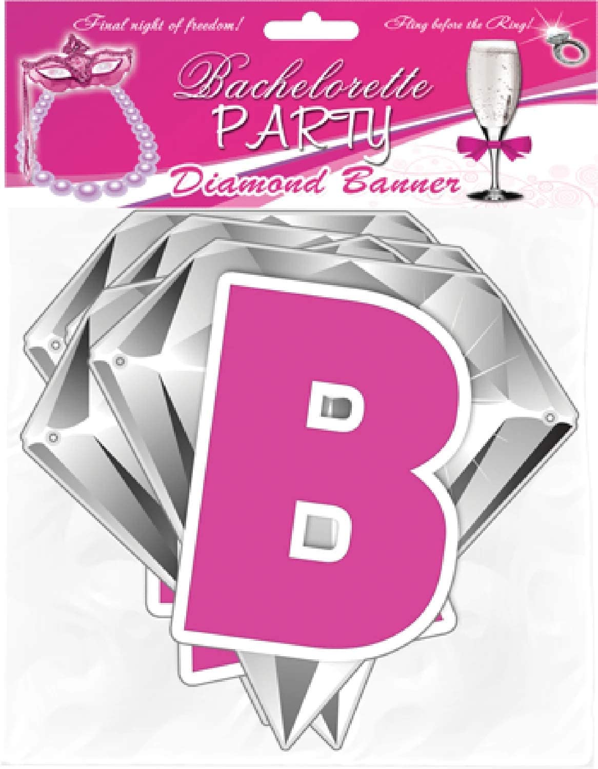 Diamond Bachelorette Party Banner