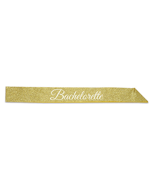 Gold Bachelorette Glitter Sash