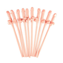 Load image into Gallery viewer, Naughty Bachelorette Penis Straws (Other Colors Avail)