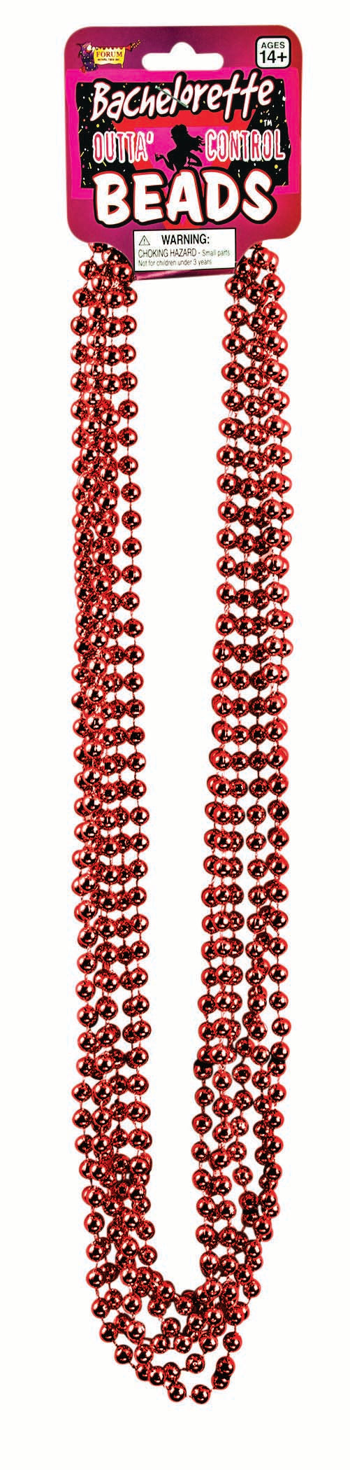 Bachelorette metallic party beads (More Colors)