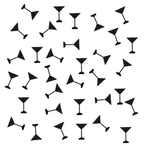 Martini Glitter Confetti (More Colors)