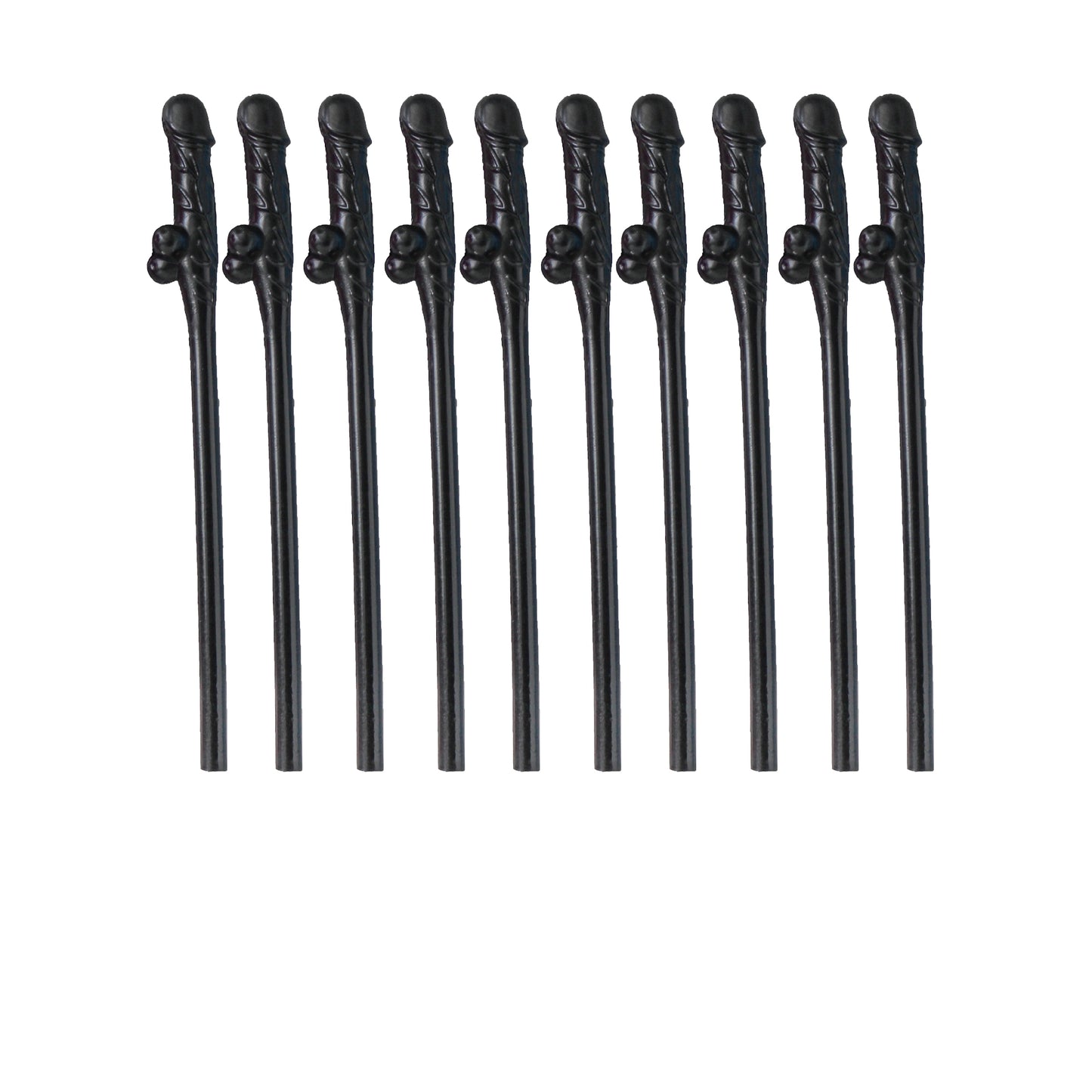 Black Penis Straws