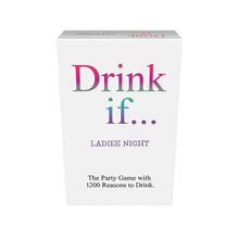 Load image into Gallery viewer, Drink If Ladies Night Card Game