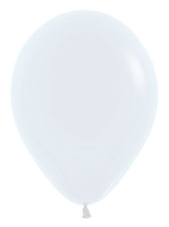White balloon on a white background