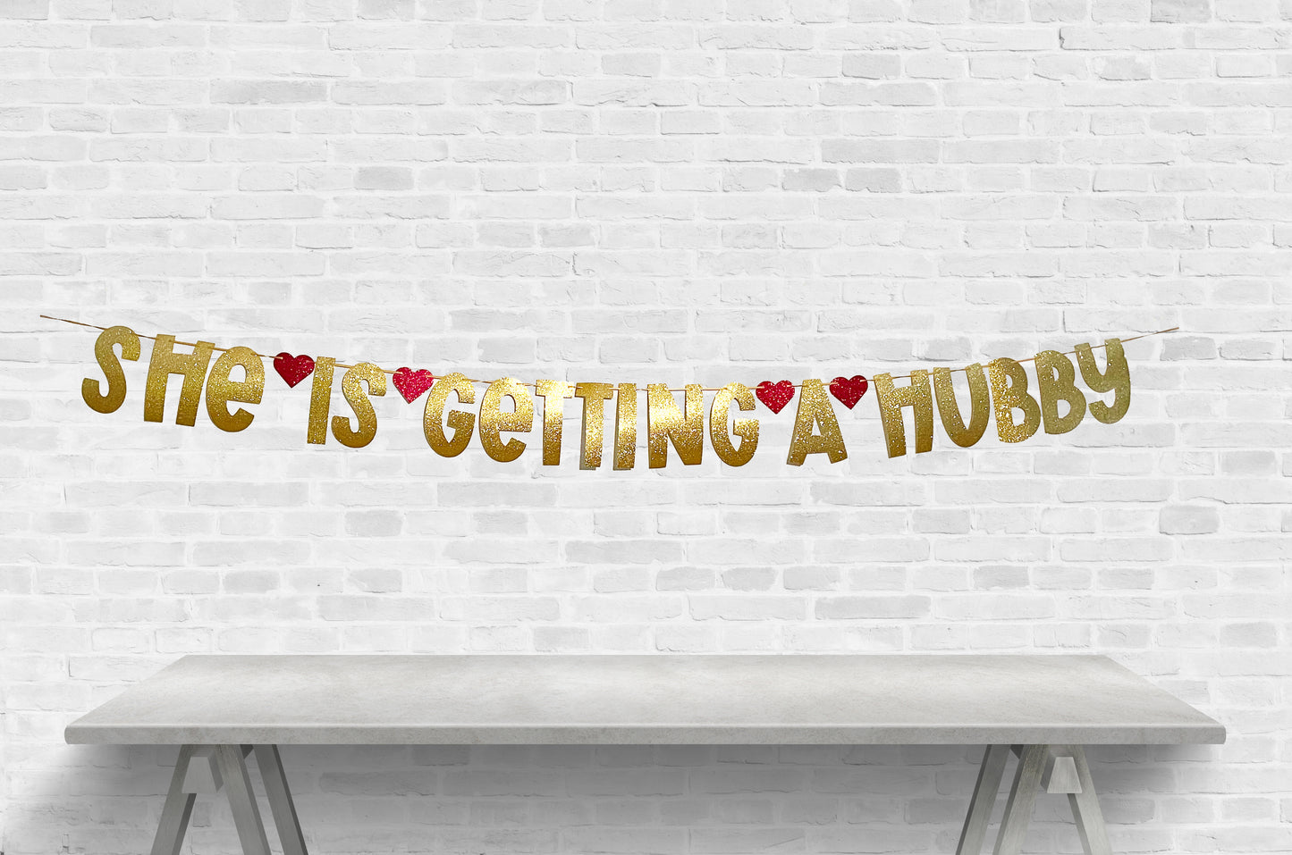 Pop the Bubbly She is Getting a Hubby Banner Set