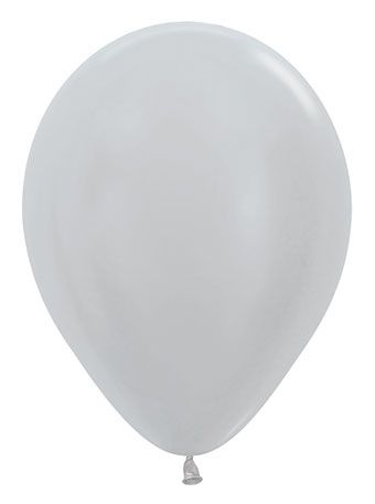 White balloon on a white background