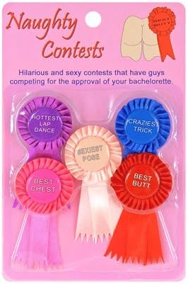 Naughty Contest Ribbons