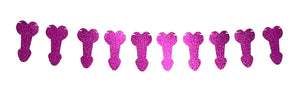 Glitter Dick Penis Banner (More Colors)