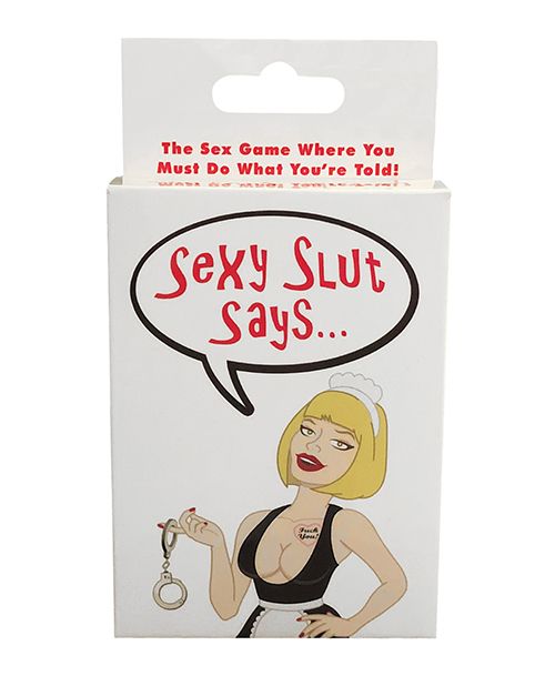 Sexy Slut Says Card Game for Couples