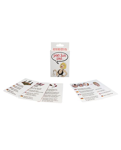 Sexy Slut Says Card Game for Couples