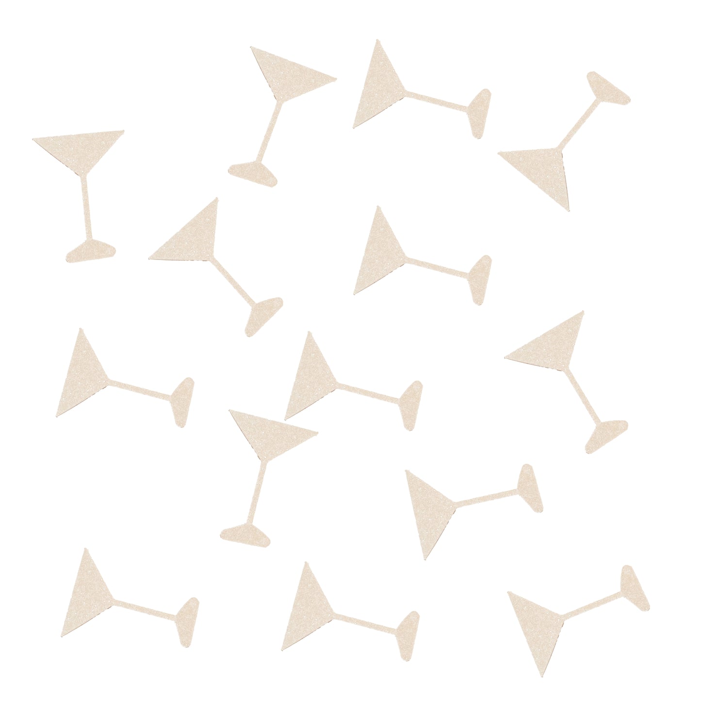 Martini Glitter Confetti (More Colors)