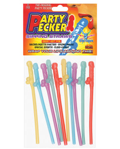 Multi Color Penis Straws