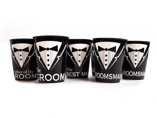 Bachelor Party Shot Glass Set