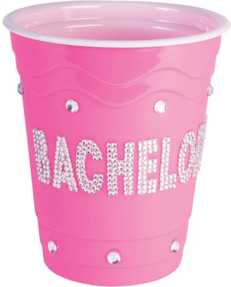 Pink Bling Bachelorette Cup