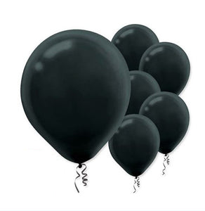 Solid Color Party Balloons (15 Count) Click for Color Choices! Flat Not Inflated.