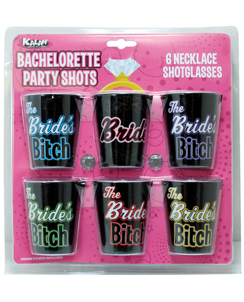 The Bride's Bitches Shot Glasses