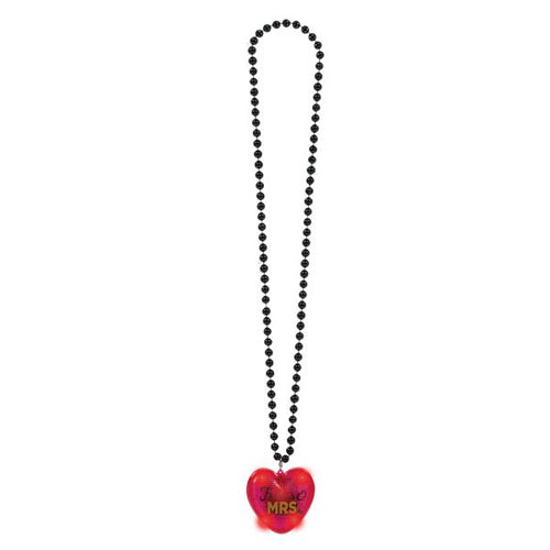 Future Mrs Light Up Bachelorette or Bridal Shower Necklace