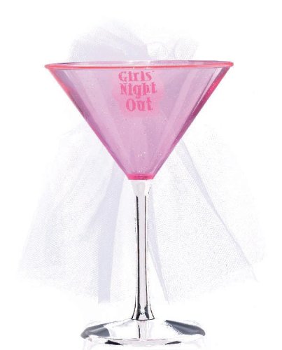 Bride's Girl's Night Out Martini Glass