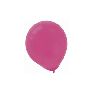Solid Color Party Balloons (15 Count) Click for Color Choices! Flat Not Inflated.