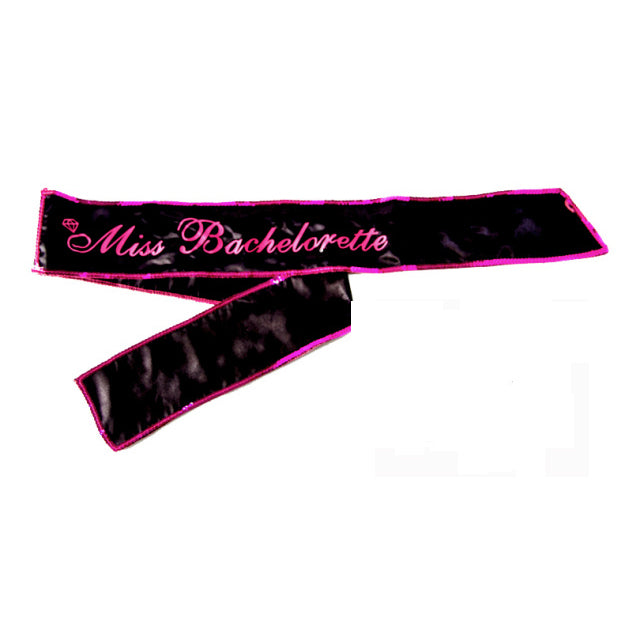 Miss Bachelorette Flashing Sash