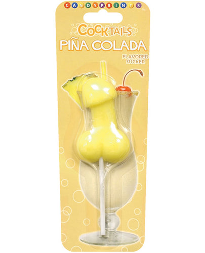 Pina Colada Pecker Shaped Lollipop