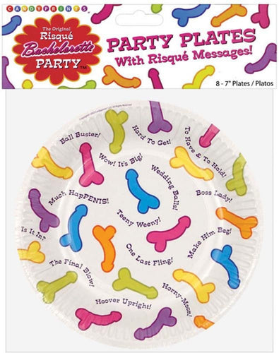 Risque Penis Plates