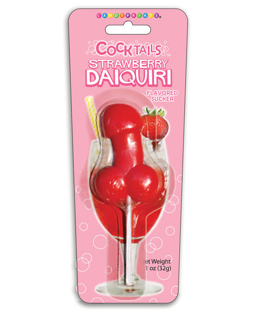 Strawberry Daiquiri Flavored Pecker Sucker Lollipop