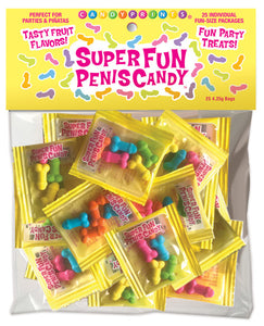 Super Fun Penis Candy  (25 mini bags)