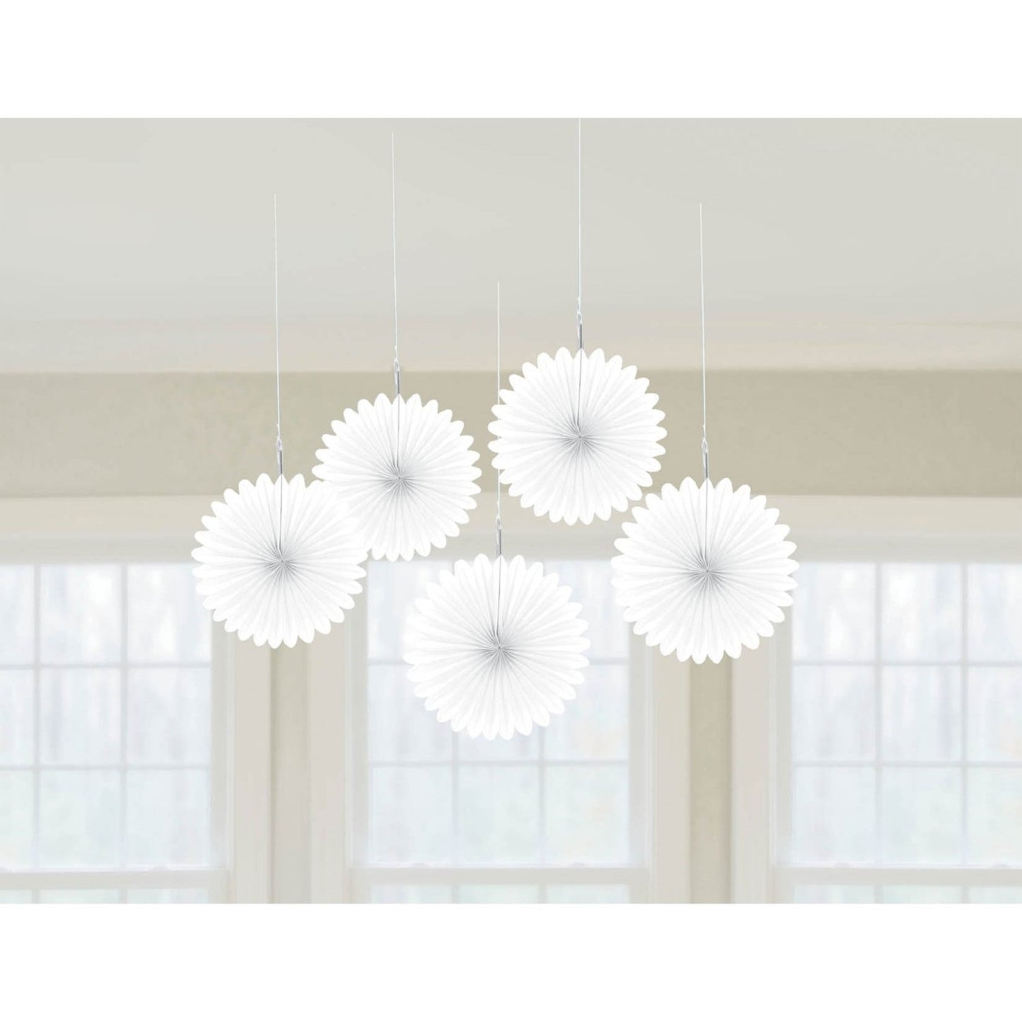 White Mini Fans (5 Fans)